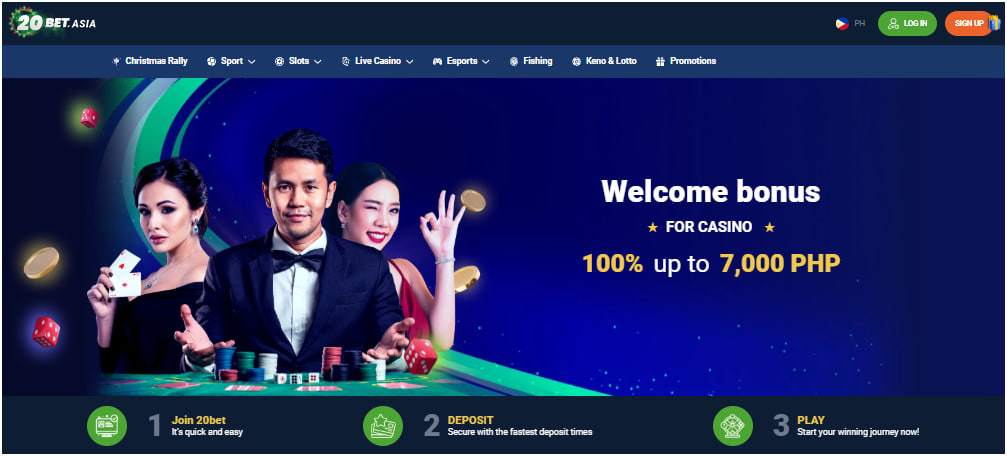 20Bet Casino Welcome Bonus